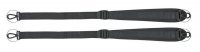 (image for) Gewa Rucksack Neopren straps for cello case - black carabiner