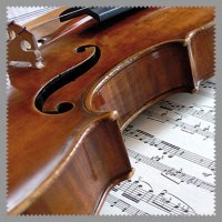 (image for) Glasses Cleaning Cloth Violin