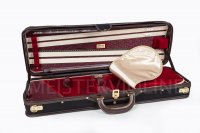 (imagen para) Estuche de violín Musafia Luxury Ultralight rojo