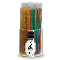 (imagen para) Lineal Noten Bach Farbig 15 cm