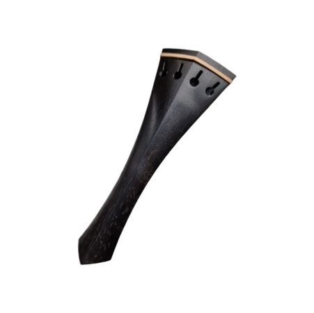 Tailpiece Hill ebony white bend