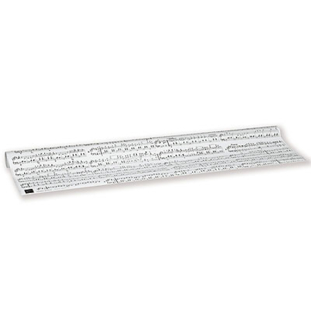 Geschenkpapier Strauss Weiss/Schwarz