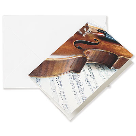 Post Card A7 Violin