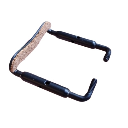 Chin rest screws Gewa Titanium matt black for violin and viola