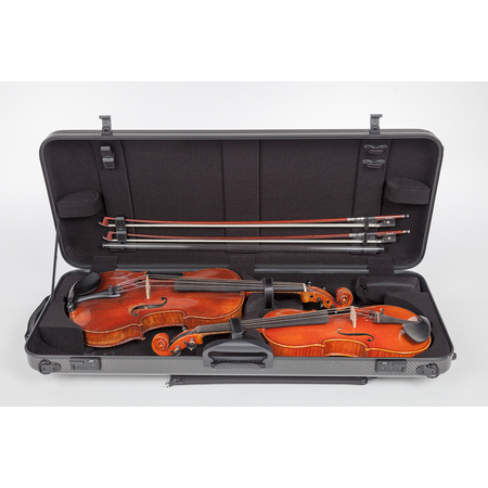 Gewa IDEA estuche doble de carbón Violín / Viola con asa lateral