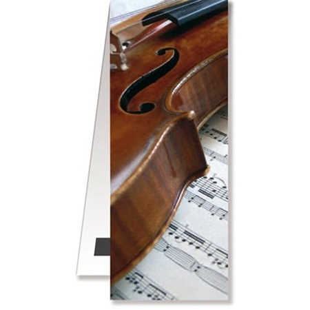 Magnetic bookmark Violin