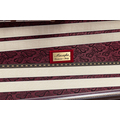 Estuche de violín Musafia Luxury Ultralight rojo
