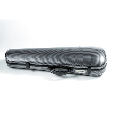 ANDANTINO shaped violin case Carbon 75