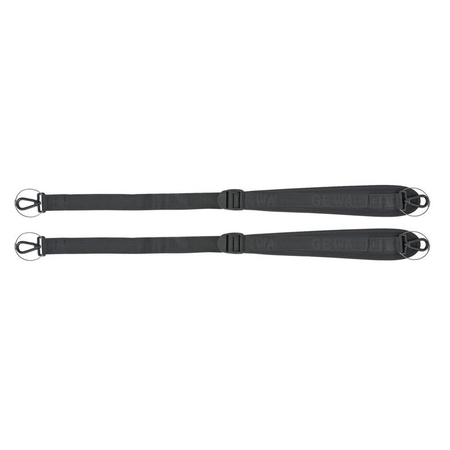Gewa Rucksackgarnitur Neopren Cello - mosquetón negro