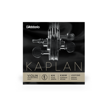 Kaplan Golden Spiral Solo Violin String E-loop